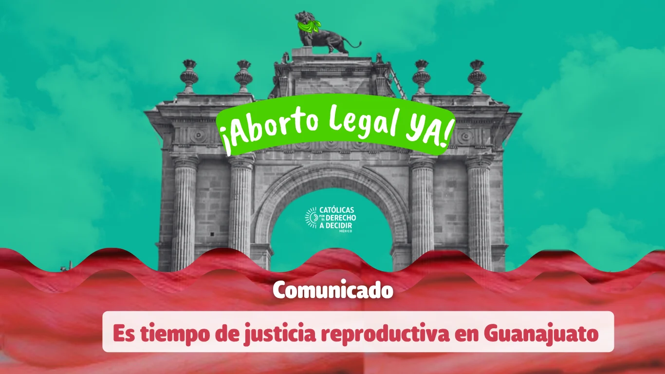 Lee más sobre el artículo Es tiempo de justicia reproductiva en Guanajuato:                                                            No a la criminalización del derecho a decidir en libertad   ¡Despenalización del aborto! ¡YA!