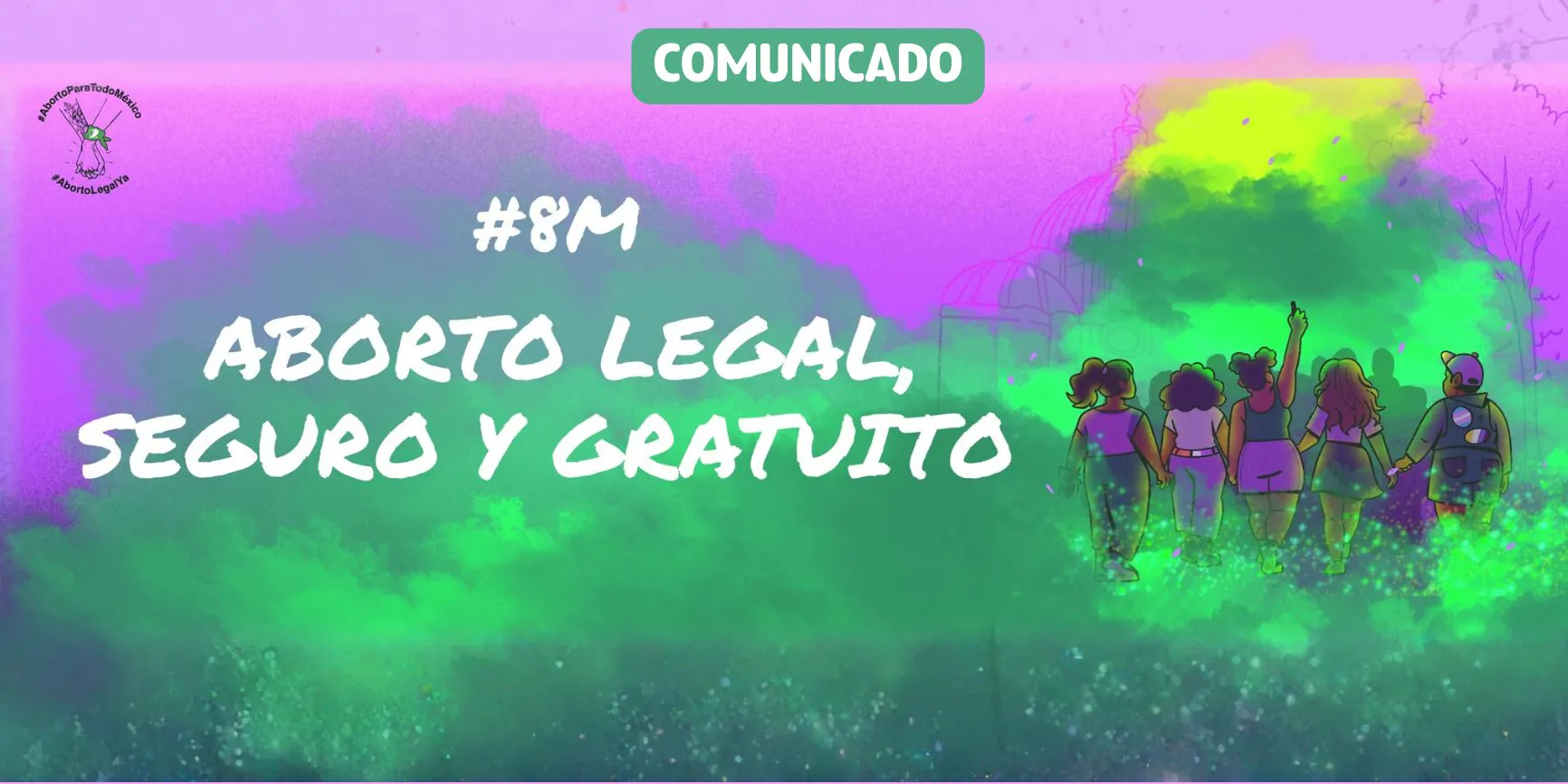 Lee más sobre el artículo 8M: Aborto libre y fuera del Código Penal